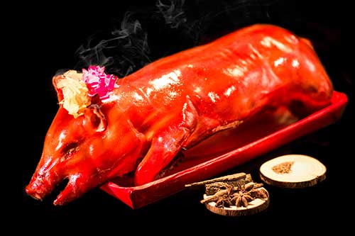 Thịt lợn quay Huỳnh Ký