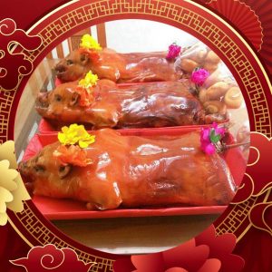 Heo Sữa Quay 1,5 - 2 Kg Tặng Dưa Cải Bánh Bao Chiên - LIA - GIA BẢO KÝ